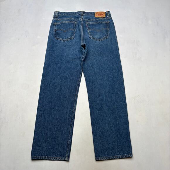Vintage 80s Levi's 501 Straight Leg Jeans Made in USA 32x28.5 - Picture 3 of 12